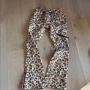 Burton TWC leopard snow pants XXS